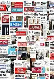 Pack de journaux français 28 mars